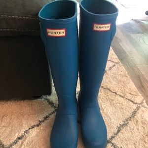 Hunter rain boots